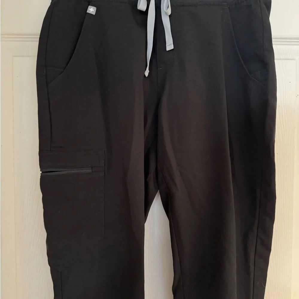 Figs Scrub Black Jogger Pants Sz S - Picture 6 of 9